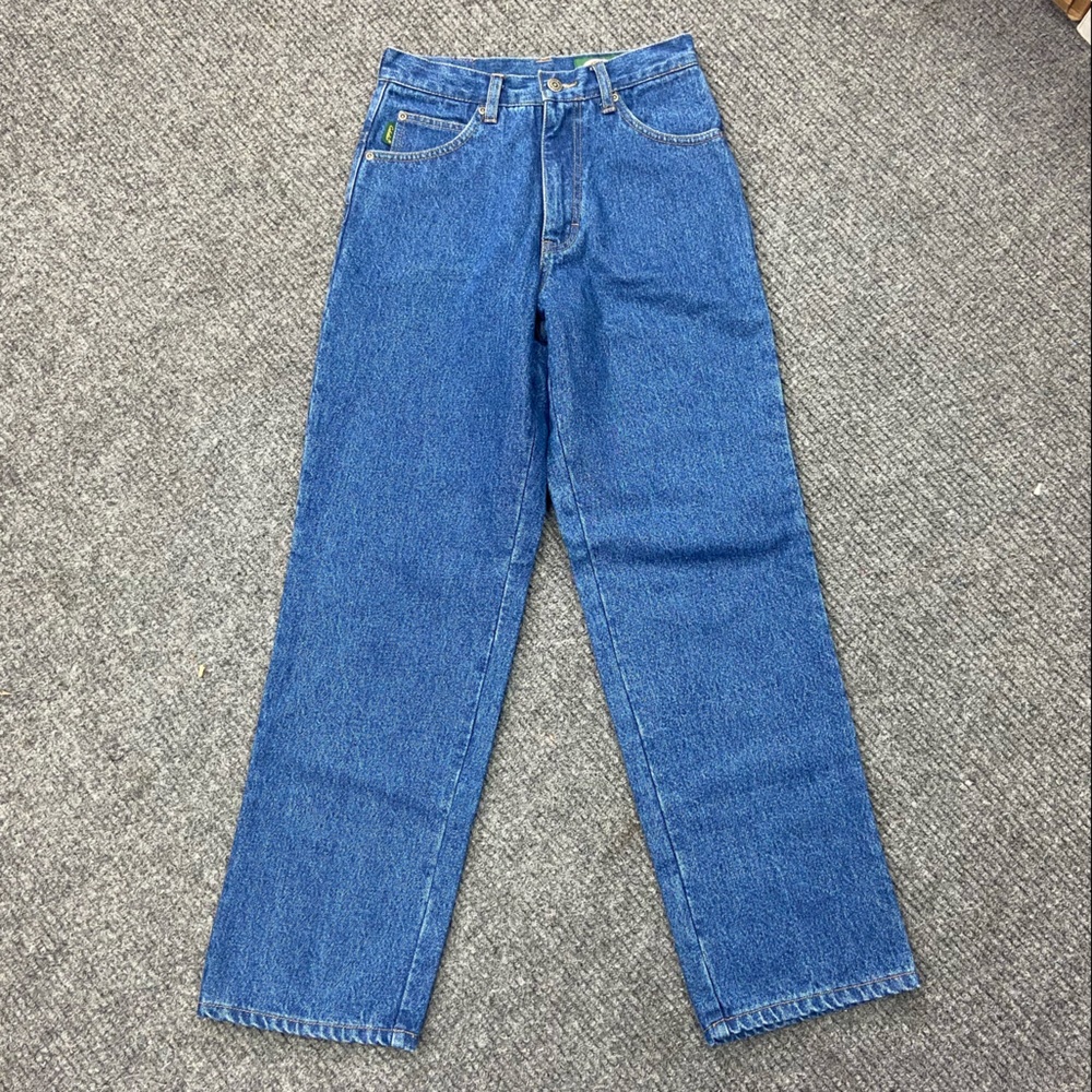 Cabela’s Kids Straight Leg, High Rise Blue Work Jeans (2604)